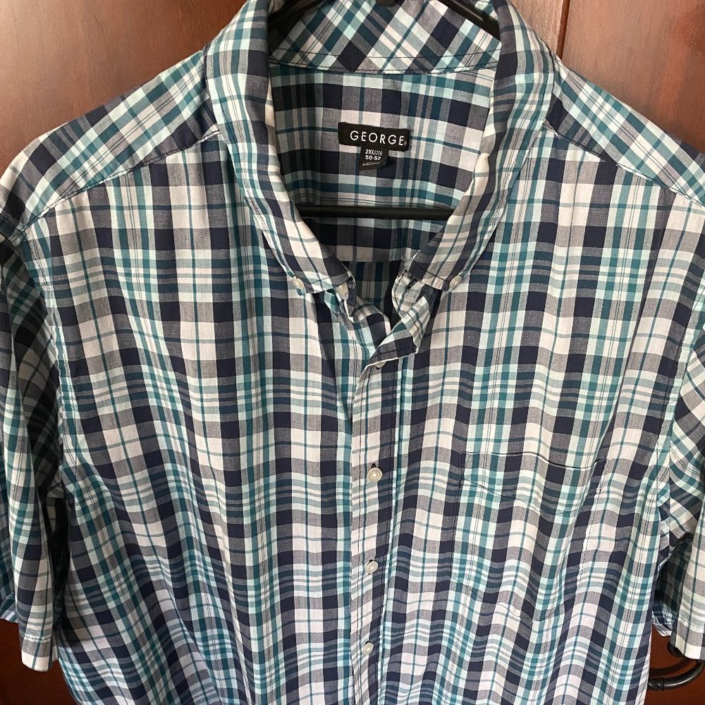 Men's George short sleeve shirt 2XL